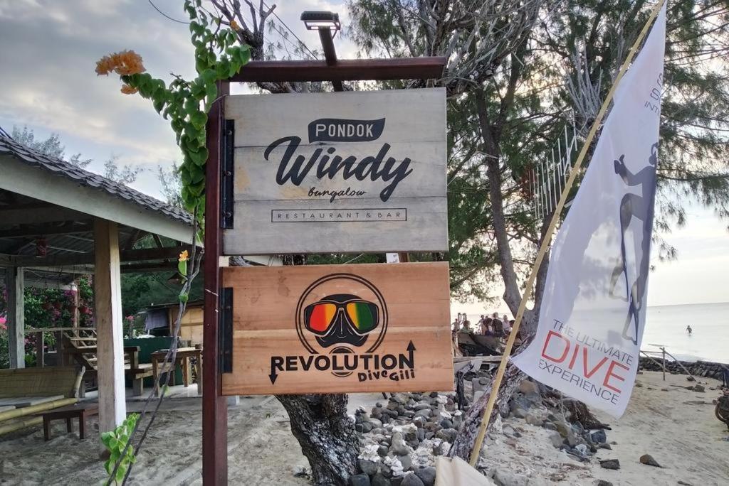 Pondok Windy Gili Trawangan Esterno foto